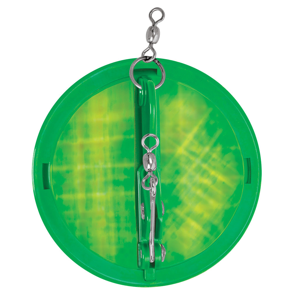 Luhr-Jensen 2-1/4" Dipsy Diver - Kelly Green/Silver Bottom Moon Jelly [5560-030-2511]