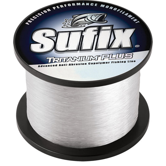 Sufix Tritanum Plus - 8lb - Clear - 1720 yds [696-108]