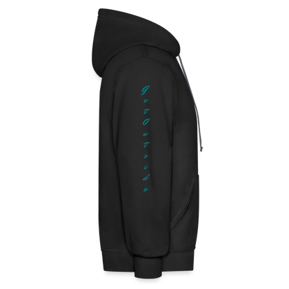 K & C Contrast Hoodie Unisex - black/asphalt