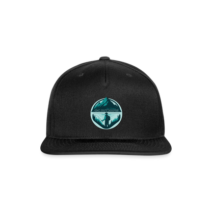 K & C Snapback Hat - black