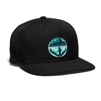 K & C Snapback Hat - black