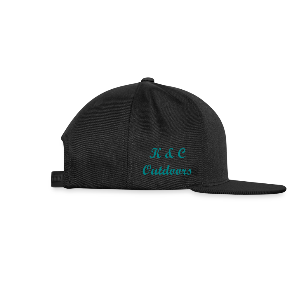 K & C Snapback Hat - black