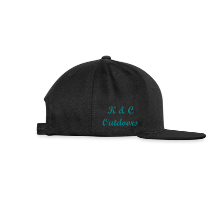 K & C Snapback Hat - black