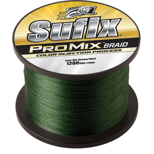 Sufix ProMix Braid - 10lb - Low-Vis Green - 1200 yds [630-310G]