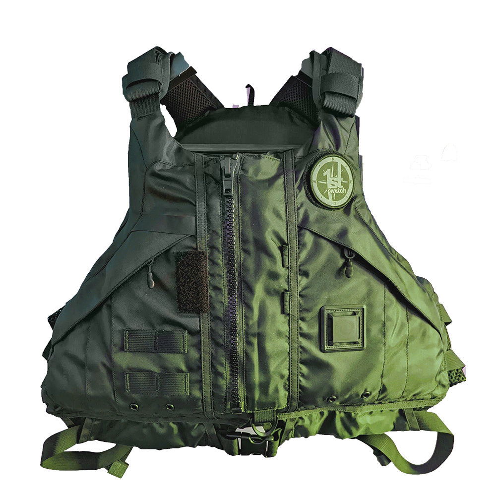 First Watch AV-1000 Kayak Style Duty PFD - Green - XS/S [AV-1000-GN-XS/S]